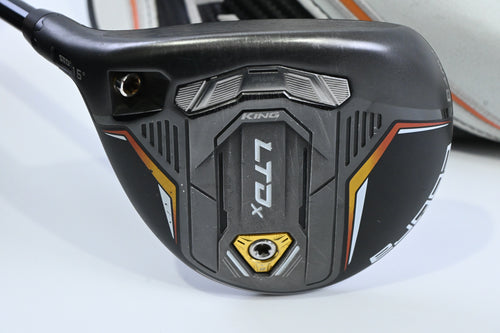 Left Hand Cobra LTDx #3 Wood / 15 Degree / Stiff Flex HZRDUS Smoke Blue RDX 60