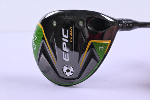 Callaway Epic Flash #3 Wood / 15 Degree / Stiff Flex Tensei AV Blue 65 Shaft