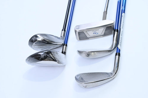 Junior Taylormade Jr. Package Set / Wood, Hybrid, Irons, Putter, Bag