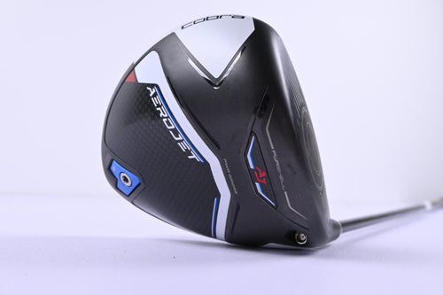 Cobra Aerojet Driver / 9 Degree / Stiff Flex Hand Crafted HZRDUS Black 62 Shaft