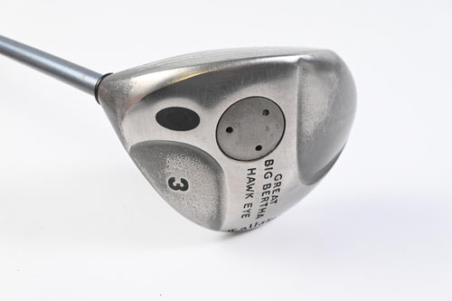 Left Hand Callaway Hawk Eye #3 Wood / 15.5 Degree / Regular Flex Hawk Eye UL