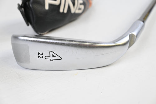 Ping G400 Crossover #4 Hybrid / 22 Degree / Blue Dot / Regular Flex Ping Alta CB