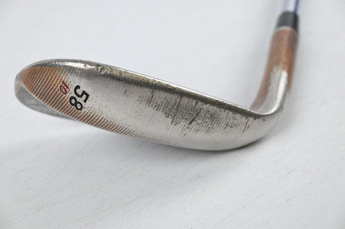 Taylormade Hi-Toe Raw Lob Wedge / 58 Degree / Regular Flex KBS Hi-Rev 2.0 115