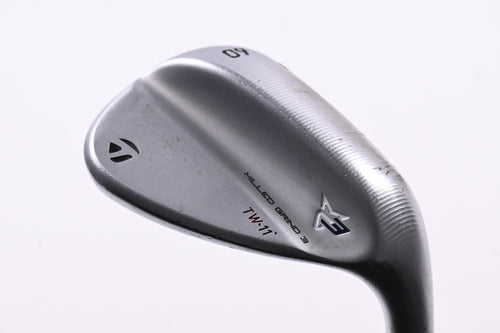 Taylormade Milled Grind 3 TW Lob Wedge / 60 Degree / Stiff Flex Dynamic Gold