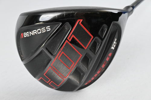 Benross Hot Speed Driver / 12 Degree / Regular Flex Aldila RIP Beta 60 Shaft