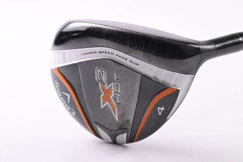 Callaway X2 Hot #4 Wood / 17 Degree / Senior Flex Aldila Tour Blue 55 Shaft