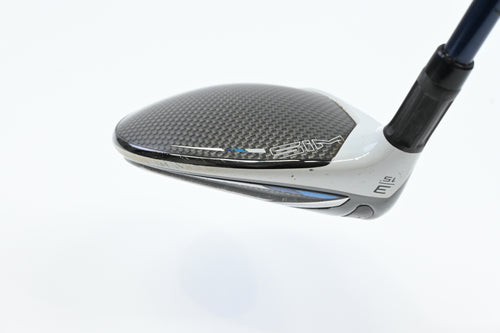 Left Hand Taylormade SIM Max #3 Wood / 15 Degree / Stiff Flex Ventus Blue 6