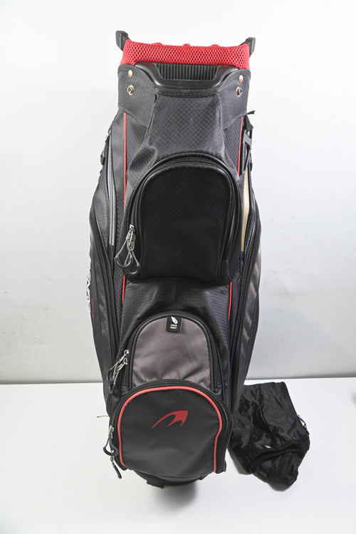 Benross Cart Bag / 15-Way Divider / Black, Red