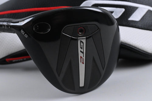 Left Hand Titleist GT2 #3 Wood / 16.5 Degree / Stiff Flex HZRDUS Gen5 Black 70