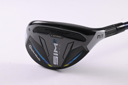 Taylormade SIM2 Max #3 Hybrid / 19 Degree / Stiff Flex Ventus Blue 7 Shaft