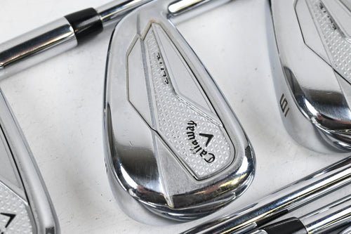 Callaway Elyte Irons / 4-PW / Stiff Flex Dynamic Gold Mid S300 100 Shafts