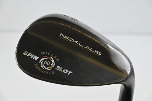 Nicklaus Spin Slot Lob Wedge / 60 Degree / Stiff Flex Steel Shaft
