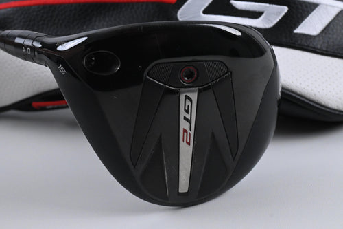Left Hand Titleist GT2 #3 Wood / 15 Degree / X-Flex HZRDUS Gen5 Black 70