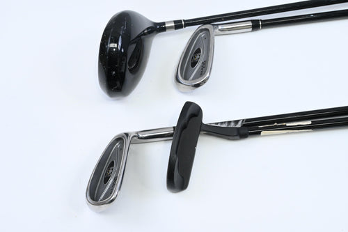 Junior Lynx Black Cat Package Set / Wood, Irons, Putter, Bag