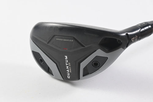 Callaway Quantum Max OS #4 Hybrid / 20 Degree / Stiff Flex Denali Frost Silver 70