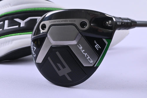 Callaway Elyte #3 Wood / 16.5 Degree / Regular Flex Denali White 60 Shaft
