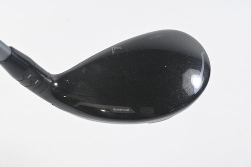 Callaway Quantum Max OS #4 Hybrid / 20 Degree / Stiff Flex Denali Frost Silver 70