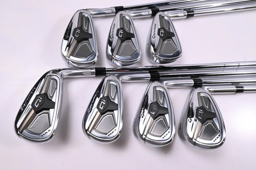 Taylormade Qi Max Irons / 5-PW+GW / Stiff Flex Dynamic Gold 105 S300 Shafts