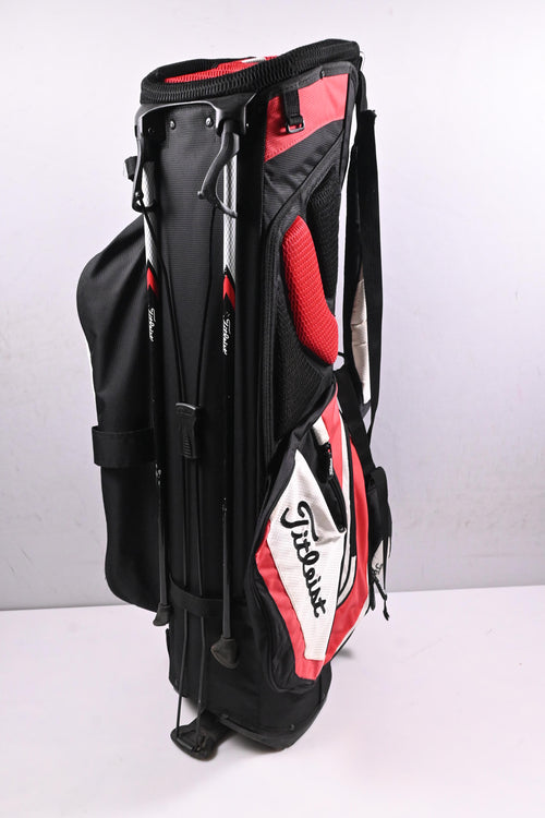 Titleist Stand Bag / 4-Way Divider / Black, White, Red