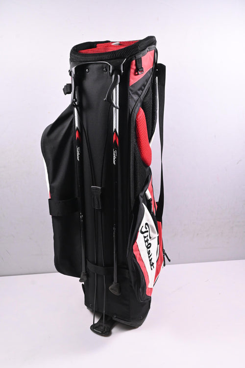 Titleist Stand Bag / 4-Way Divider / Black, White, Red
