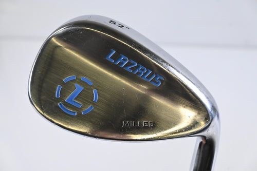 Lazrus Milled Gap Wedge / 52 Degree / Wedge Flex Steel Shaft