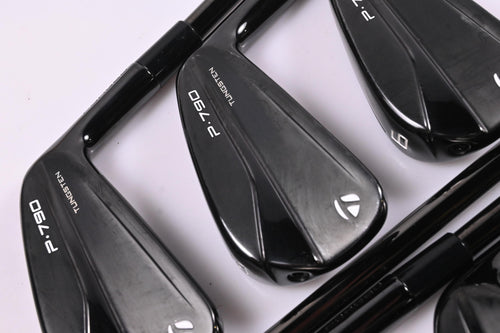 Taylormade P790 Phantom Black Irons / 4-PW / Stiff Flex KBS Tour Lite Shafts