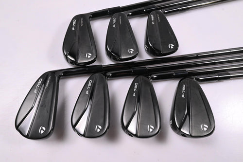 Taylormade P790 Phantom Black Irons / 4-PW / Stiff Flex KBS Tour Lite Shafts