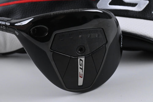 Left Hand Titleist GT3 #3 Wood / 15 Degree / X-Flex HZRDUS Gen5 Black 80
