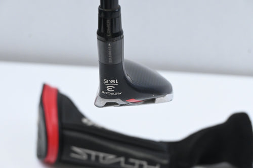 Taylormade Stealth Plus #3 Hybrid / 19.5 Degree / Stiff Flex HZRDUS Smoke RDX 80