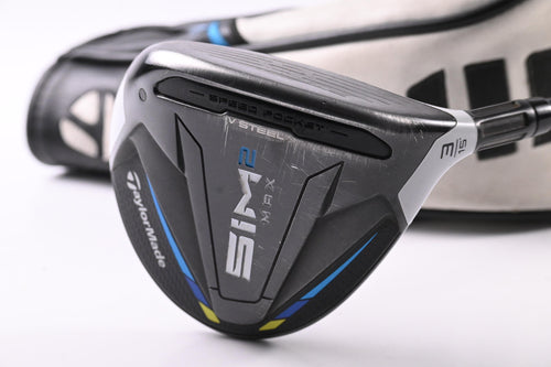 Taylormade SIM2 Max #3 Wood / 15 Degree / Regular Flex Ventus Blue 5 Shaft