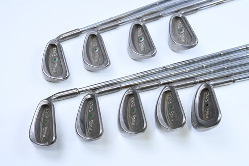 Ping Eye 2 Irons / 4-PW+SW+LW / Green Dot / Stiff Flex Ping ZZ-Lite Shafts