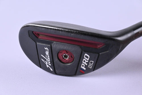 Adams Pro #4 Hybrid / 20 Degree / Regular Flex Aldila Tour Red 75 Shaft