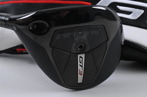 Left Hand Titleist GT3 #3 Wood / 15 Degree / X-Flex HZRDUS Gen5 Black 80
