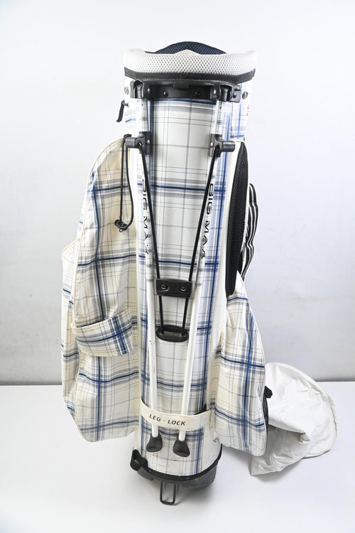 Big Max i Dry Stand Bag / 14-Way Divider / White, Blue