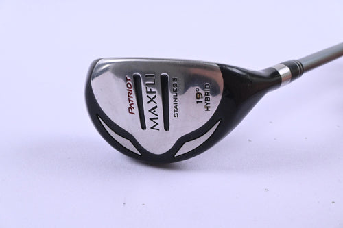 Maxfli Patriot Stainless #3 Hybrid / 19 Degree / Regular Flex Maxfli 75 Shaft