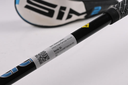 Taylormade SIM2 Max 3HL Wood / 16.5 Degree / Stiff Flex HZRDUS Smoke Blue RDX 70