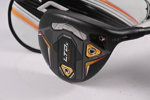 Cobra LTDx Max #3 Wood / 15.5 Degree / Stiff Flex HZRDUS Smoke iM10 60 Shaft