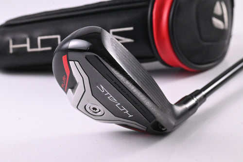 Taylormade Stealth Plus #4 Hybrid / 22 Degree / Stiff Flex HZRDUS RDX Smoke Red