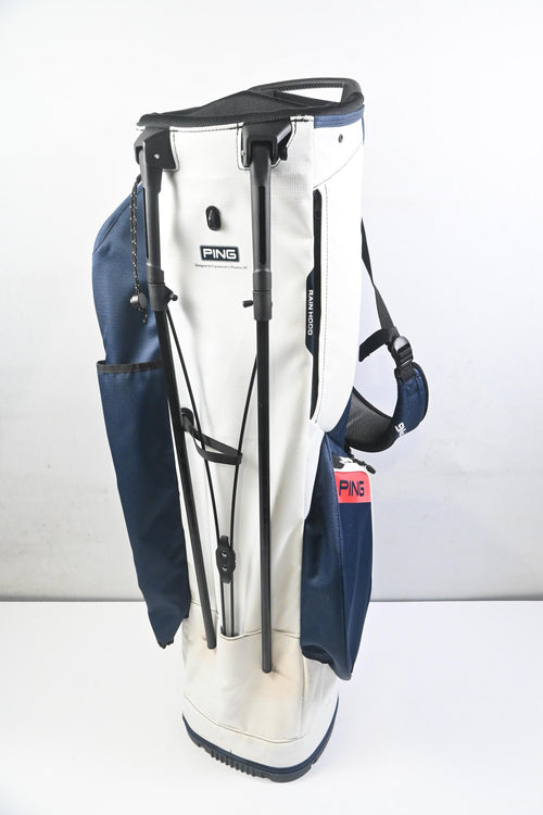 Ping Hoofer Stand Bag / 5-Way Divider / Navy, White, Red