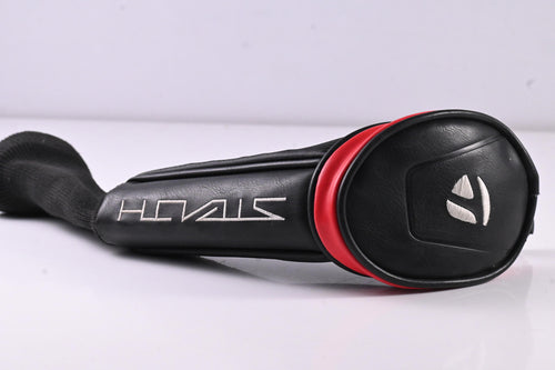 Taylormade Stealth Plus #4 Hybrid / 22 Degree / Stiff Flex HZRDUS RDX Smoke Red
