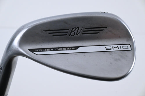 Left Hand Titleist Vokey SM10 Gap Wedge / 52 Degree / Wedge Flex Vokey SM10