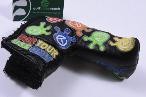 Scotty Cameron Circle T Dancing Crowns Rainbow Putter Cover / Blade / Black