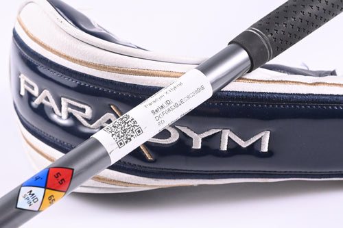 Callaway Paradym X #4 Hybrid / 21 Degree / Regular Flex HZRDUS Silver 65 Shaft