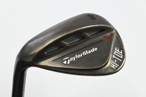 Left Hand Taylormade Hi-Toe Raw Lob Wedge / 60 Degree / Wedge Flex KBS 115