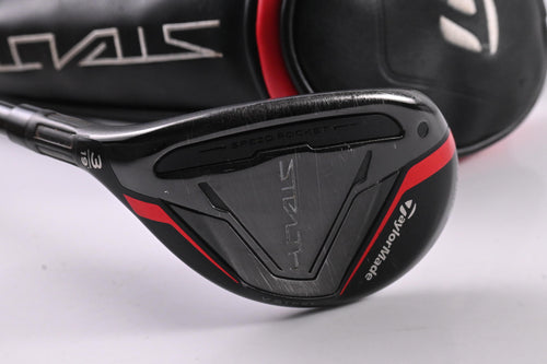 Left Hand Taylormade Stealth #3 Hybrid / 19 Degree / Stiff Flex Ventus Red 7