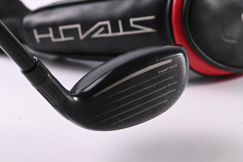 Left Hand Taylormade Stealth #3 Hybrid / 19 Degree / Stiff Flex Ventus Red 7
