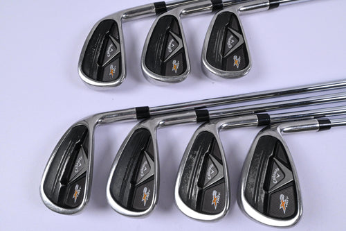 Callaway X2 Hot Pro Irons / 4-PW / Stiff Flex Project X 95 Rifle Shafts