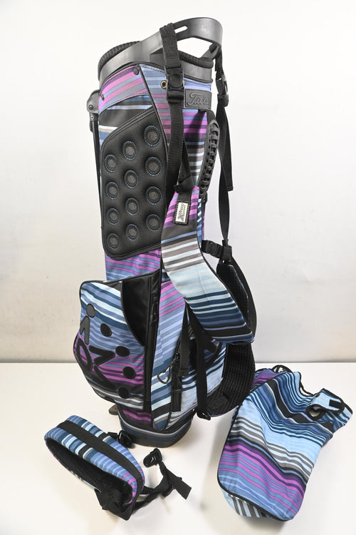 Scotty Cameron Circle T Stand Bag / 3-Way Divider / Blue, Purple