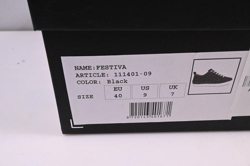 Ladies Duca Del Cosma Festiva Shoes / Size UK 7 / Black