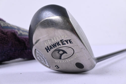 Callaway Hawk Eye VFT #3 Wood / 15 Degree / Firm Flex Big Bertha System 60 Shaft